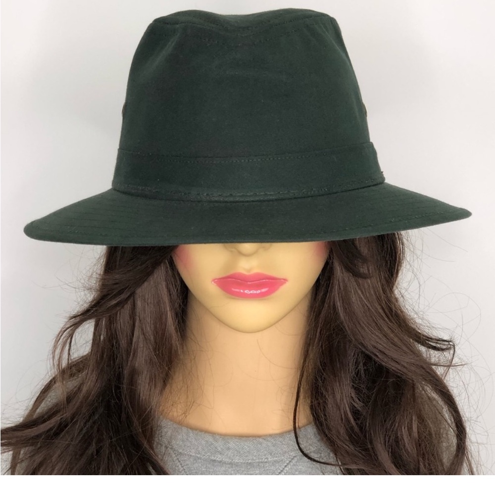 BAILEY OF HOLLYWOOD GREEN FEDORA HAT